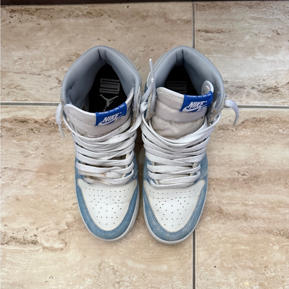 Nike Kids High-Top Air Jordan 1 Retro High University Blue–style